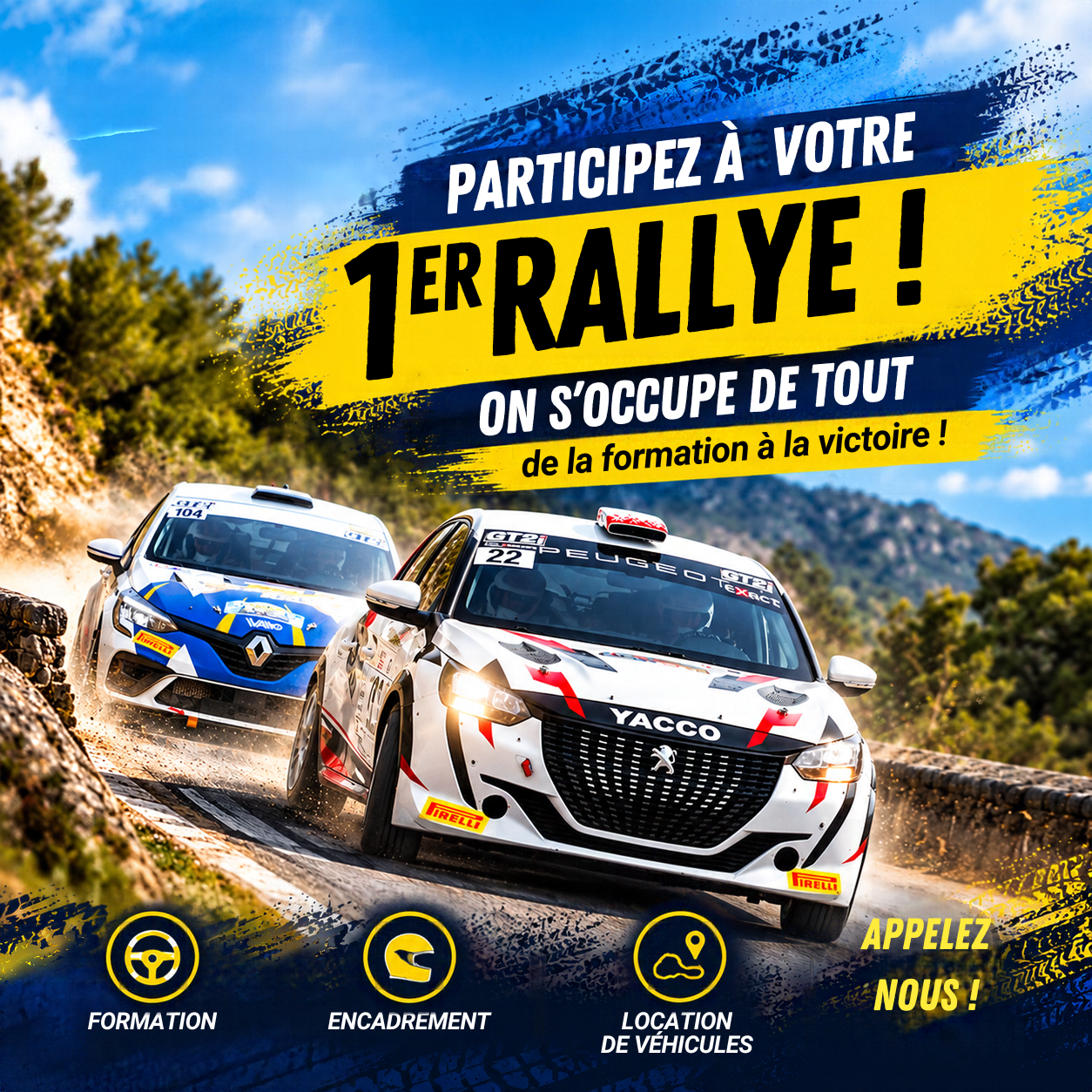 Participez à votre 1er Rallye !